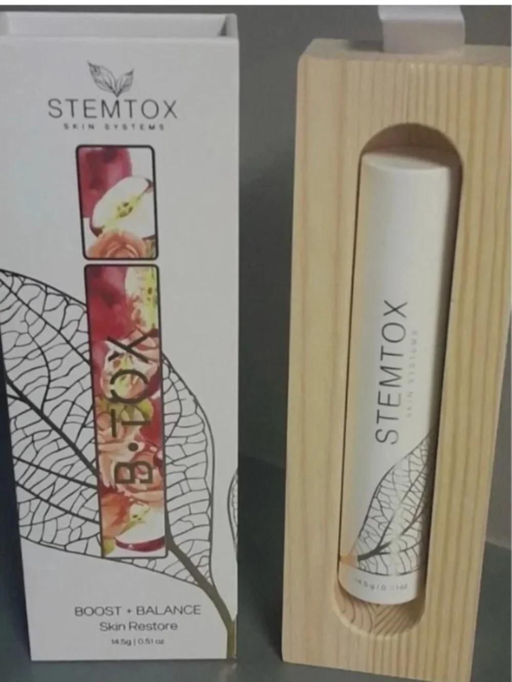 Stemtox B-TOX Firming Treatment – Hydrating & Smoothing – 14.5g New $1200 Retail